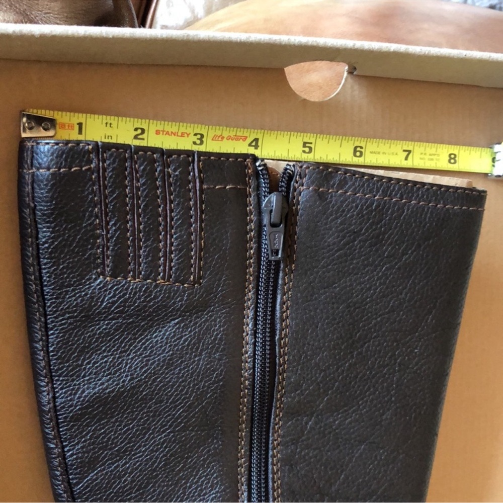 NWOT BOC by born dark French roast Elegant Brown Knee-High Women's Boots - Picture 5 of 8